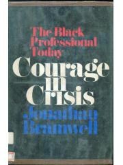 Courage in Crisis: The Black Professional Today. pdf epub mobi 电子书 下载