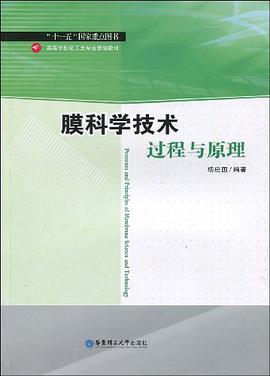 膜科学技术过程与原理 pdf epub mobi 电子书 下载