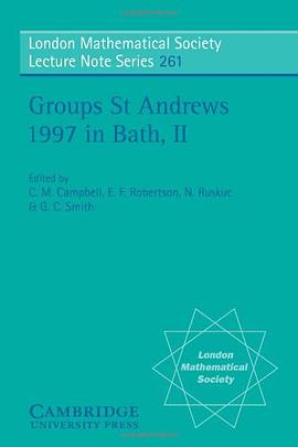 Groups St Andrews 1997 in Bath 1997 pdf epub mobi 电子书 下载