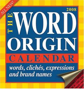Word Origin 2008 Calendar pdf epub mobi 电子书 下载