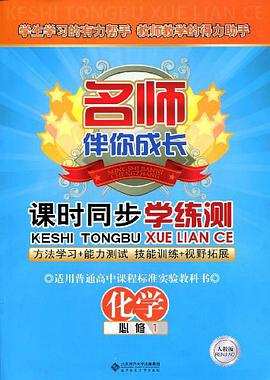 名师伴你成长系列丛书 课时同步学练测 高中化学 pdf epub mobi 电子书 下载