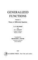 Generalized Functions, Volume 3 pdf epub mobi 电子书 下载