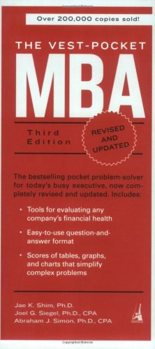The Vest-Pocket MBA pdf epub mobi 电子书 下载