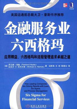 金融服务业六西格玛 pdf epub mobi 电子书 下载