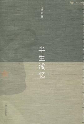 半生浅忆 pdf epub mobi 电子书 下载