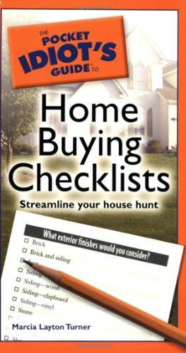 The Pocket Idiot's Guide to Home Buying Checklists pdf epub mobi 电子书 下载