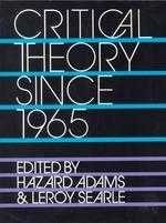 Critical Theory since 1965 pdf epub mobi 电子书 下载