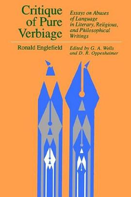 Critique of Pure Verbiage pdf epub mobi 电子书 下载