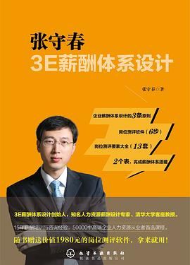 张守春3E薪酬体系设计 pdf epub mobi 电子书 下载