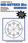 A Pocket Guide to Geo-Metrics pdf epub mobi 电子书 下载