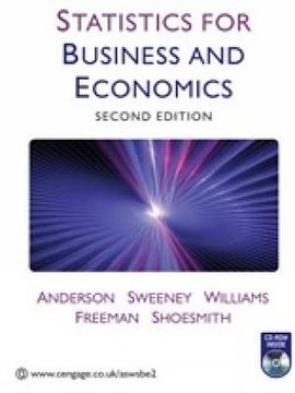 Statistics for Business and Economics pdf epub mobi 電子書 下載