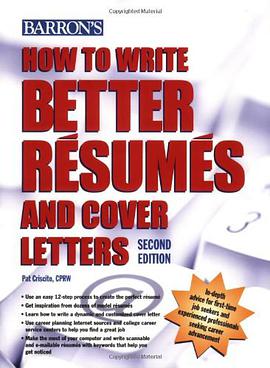 How to Write Better Resumes and Cover Letters pdf epub mobi 电子书 下载