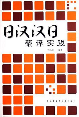 日汉汉日翻译实践 pdf epub mobi 电子书 下载
