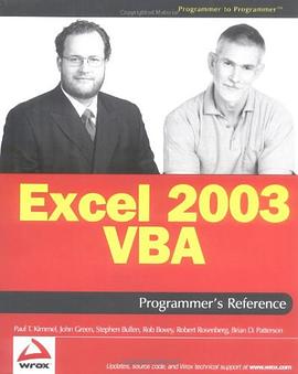 Excel 2003 VBA Programmer's Reference pdf epub mobi 下载