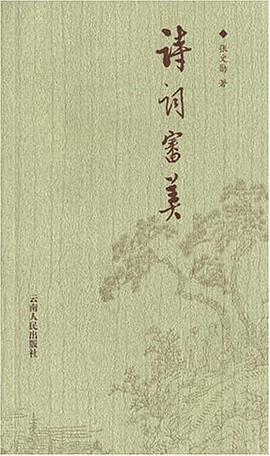 詩詞審美 pdf epub mobi 下载