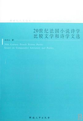 20世纪法国小说诗学比较文学和诗学文选 pdf epub mobi 电子书 下载
