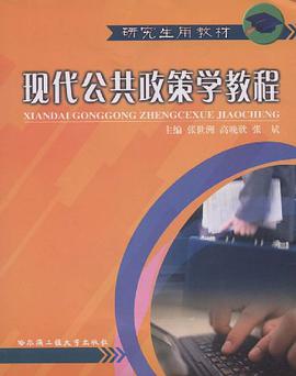 现代公共政策学教程 pdf epub mobi 电子书 下载