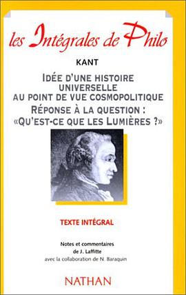 Idée d'une histoire universelle au point de vue cosmopolitique pdf epub mobi 电子书 下载