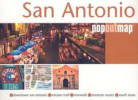 San Antonio Popout Map pdf epub mobi 电子书 下载