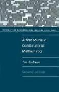 A First Course in Combinatorial Mathematics (Oxford Applied Mathematics and Computing Science Series pdf epub mobi 电子书 下载