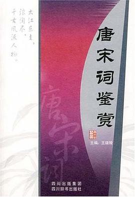 唐宋词鉴赏 pdf epub mobi 电子书 下载