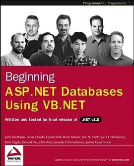 Beginning ASP.NET Databases Using VB.NET pdf epub mobi 电子书 下载