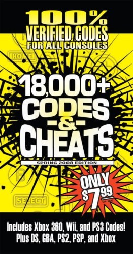 Codes & Cheats Spring 2008 (100% Verifed Codes)