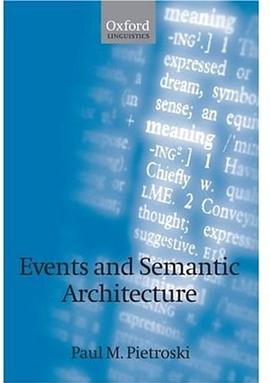 Events and Semantic Architecture pdf epub mobi 电子书 下载