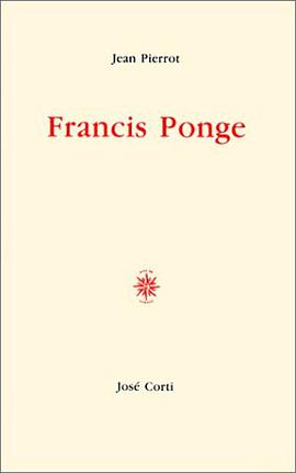 Francis Ponge pdf epub mobi 电子书 下载