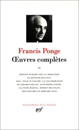 Francis Ponge pdf epub mobi 电子书 下载