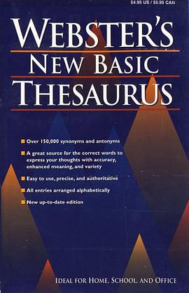 WEBSTER S NEW BASIC THESAURUS pdf epub mobi 电子书 下载