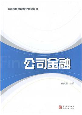 公司金融 pdf epub mobi 电子书 下载