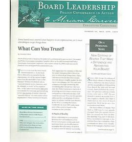 Board Leadership Newsletter, Number 84, March/April 2006Tion pdf epub mobi 电子书 下载
