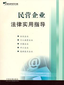 民营企业法律实用指导 pdf epub mobi 电子书 下载