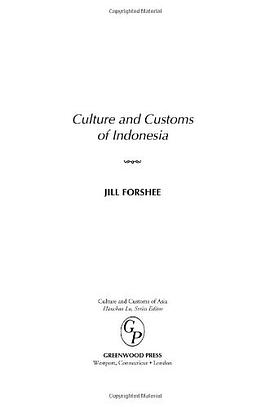 Culture and Customs of Indonesia pdf epub mobi 电子书 下载