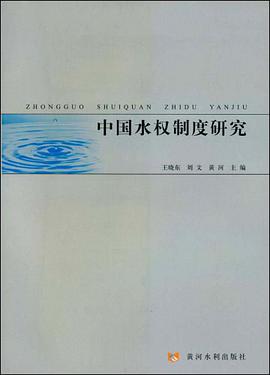 中国水权制度研究 pdf epub mobi 电子书 下载