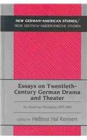 Essays on Twentieth-Century German Drama and Theater pdf epub mobi 电子书 下载