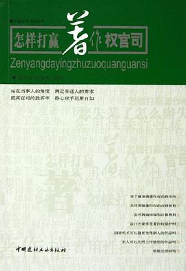 怎样打赢著作权官司 pdf epub mobi 电子书 下载