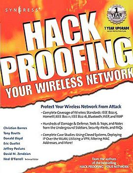 Hack Proofing Your Wireless Network pdf epub mobi 电子书 下载