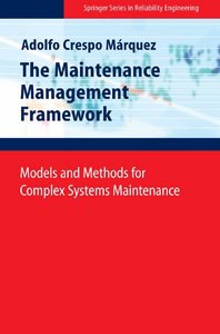 The Maintenance Management Framework pdf epub mobi 電子書 下載