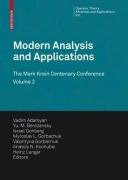 Modern Analysis and Applications pdf epub mobi 电子书 下载