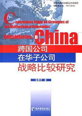 跨国公司在华子公司战略比较研究 pdf epub mobi 电子书 下载