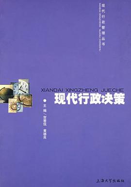 现代行政决策 pdf epub mobi 电子书 下载