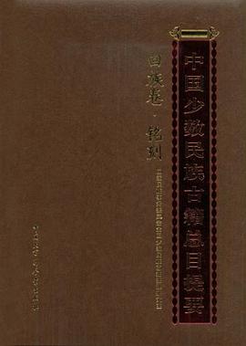 中国少数民族古籍总目提要：回族卷·铭刻 pdf epub mobi 电子书 下载