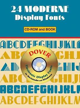 24 Moderne Display Fonts CD-ROM and Book (Electronic Display Fonts) pdf epub mobi 电子书 下载