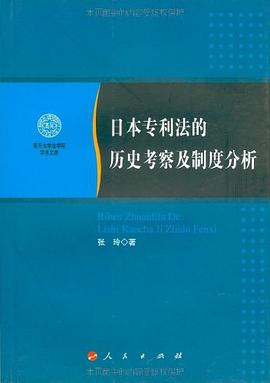 日本专利法的历史考察及制度分析 pdf epub mobi 电子书 下载