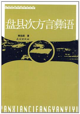 盘县次方言彝语 pdf epub mobi 电子书 下载