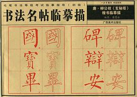 唐·柳公权《玄秘塔》楷书临摹描