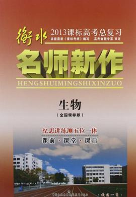 衡水名师新作·2013高考总复习 pdf epub mobi 电子书 下载