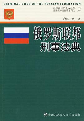 俄罗斯联邦刑事法典 pdf epub mobi 电子书 下载